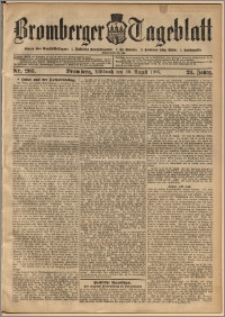 Bromberger Tageblatt. J. 29, 1905, nr 203