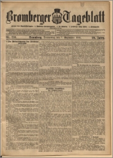 Bromberger Tageblatt. J. 29, 1905, nr 210