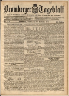 Bromberger Tageblatt. J. 29, 1905, nr 219