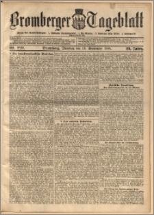 Bromberger Tageblatt. J. 29, 1905, nr 220