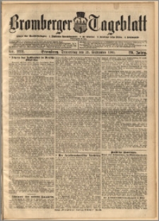 Bromberger Tageblatt. J. 29, 1905, nr 222