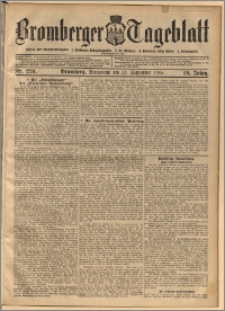 Bromberger Tageblatt. J. 29, 1905, nr 224
