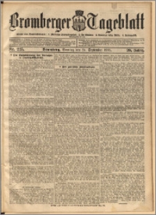 Bromberger Tageblatt. J. 29, 1905, nr 225