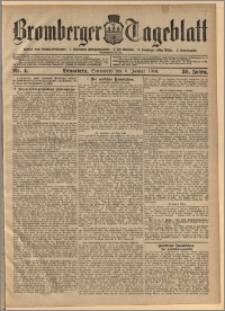 Bromberger Tageblatt. J. 30, 1906, nr 4