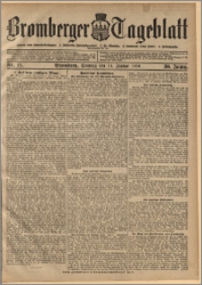 Bromberger Tageblatt. J. 30, 1906, nr 11