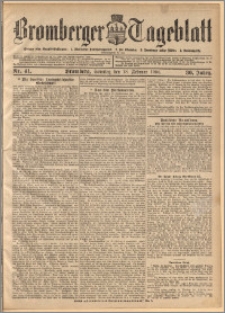 Bromberger Tageblatt. J. 30, 1906, nr 41