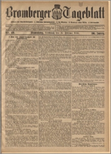Bromberger Tageblatt. J. 30, 1906, nr 49