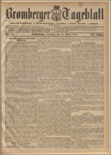 Bromberger Tageblatt. J. 30, 1906, nr 84