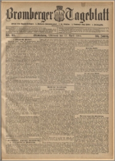 Bromberger Tageblatt. J. 30, 1906, nr 85