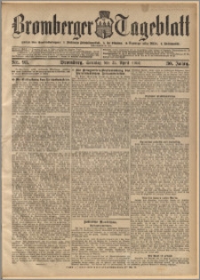 Bromberger Tageblatt. J. 30, 1906, nr 93