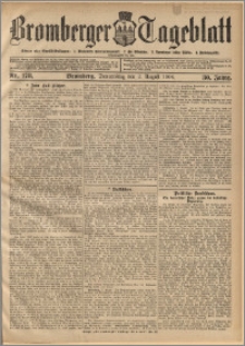 Bromberger Tageblatt. J. 30, 1906, nr 178