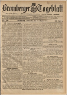 Bromberger Tageblatt. J. 30, 1906, nr 190