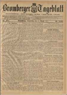 Bromberger Tageblatt. J. 30, 1906, nr 202