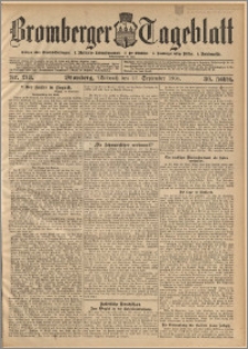 Bromberger Tageblatt. J. 30, 1906, nr 213