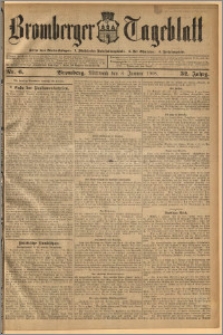 Bromberger Tageblatt. J. 32, 1908, nr 6