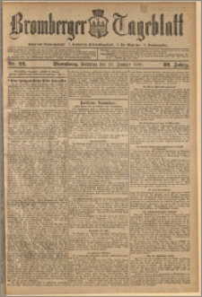 Bromberger Tageblatt. J. 32, 1908, nr 22