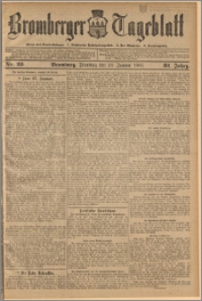 Bromberger Tageblatt. J. 32, 1908, nr 23