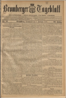 Bromberger Tageblatt. J. 32, 1908, nr 27