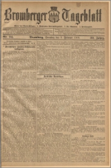 Bromberger Tageblatt. J. 32, 1908, nr 34