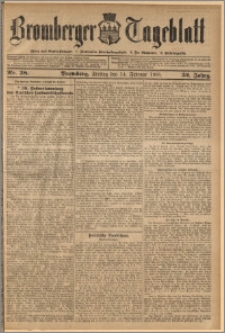 Bromberger Tageblatt. J. 32, 1908, nr 38