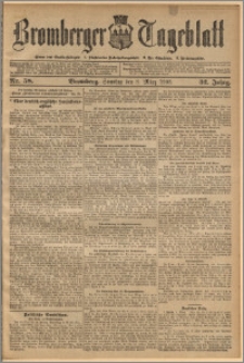 Bromberger Tageblatt. J. 32, 1908, nr 58
