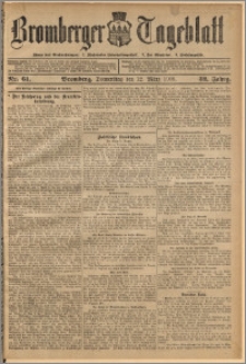Bromberger Tageblatt. J. 32, 1908, nr 61