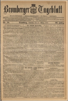 Bromberger Tageblatt. J. 32, 1908, nr 70