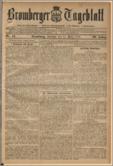 Bromberger Tageblatt. J. 32, 1908, nr 71