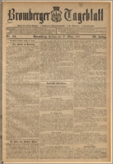 Bromberger Tageblatt. J. 32, 1908, nr 74