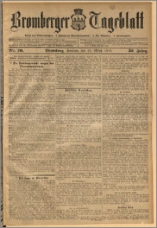 Bromberger Tageblatt. J. 32, 1908, nr 76