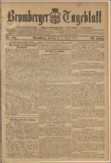 Bromberger Tageblatt. J. 32, 1908, nr 80