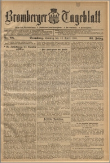 Bromberger Tageblatt. J. 32, 1908, nr 88