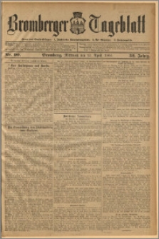 Bromberger Tageblatt. J. 32, 1908, nr 90