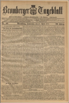 Bromberger Tageblatt. J. 32, 1908, nr 95
