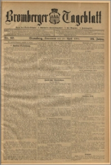 Bromberger Tageblatt. J. 32, 1908, nr 97