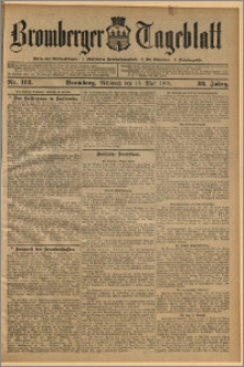 Bromberger Tageblatt. J. 32, 1908, nr 112