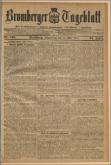 Bromberger Tageblatt. J. 32, 1908, nr 113