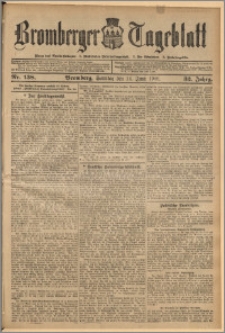 Bromberger Tageblatt. J. 32, 1908, nr 138