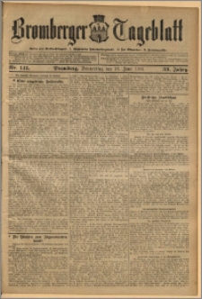 Bromberger Tageblatt. J. 32, 1908, nr 141