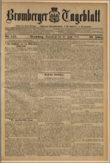 Bromberger Tageblatt. J. 32, 1908, nr 143