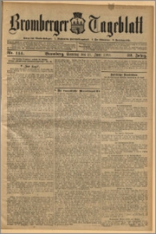 Bromberger Tageblatt. J. 32, 1908, nr 144