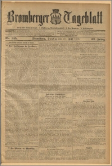 Bromberger Tageblatt. J. 32, 1908, nr 145
