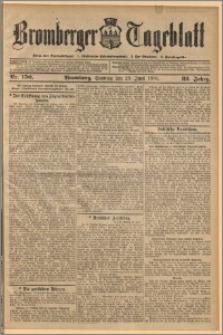 Bromberger Tageblatt. J. 32, 1908, Nr150