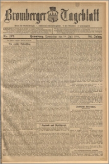 Bromberger Tageblatt. J. 32, 1908, nr 177