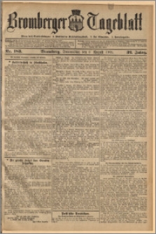 Bromberger Tageblatt. J. 32, 1908, nr 183