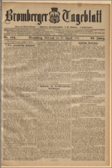 Bromberger Tageblatt. J. 32, 1908, nr 194