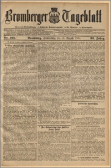 Bromberger Tageblatt. J. 32, 1908, nr 195