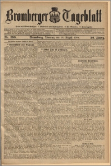 Bromberger Tageblatt. J. 32, 1908, nr 199