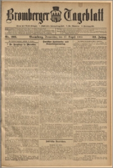 Bromberger Tageblatt. J. 32, 1908, nr 201