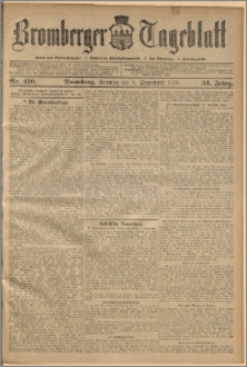 Bromberger Tageblatt. J. 32, 1908, nr 210